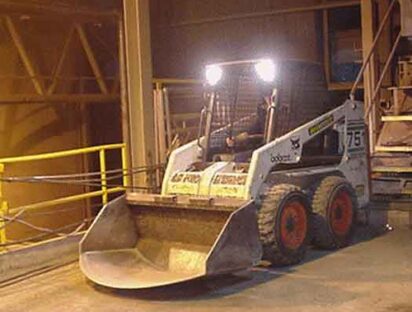 large skid steer bucket