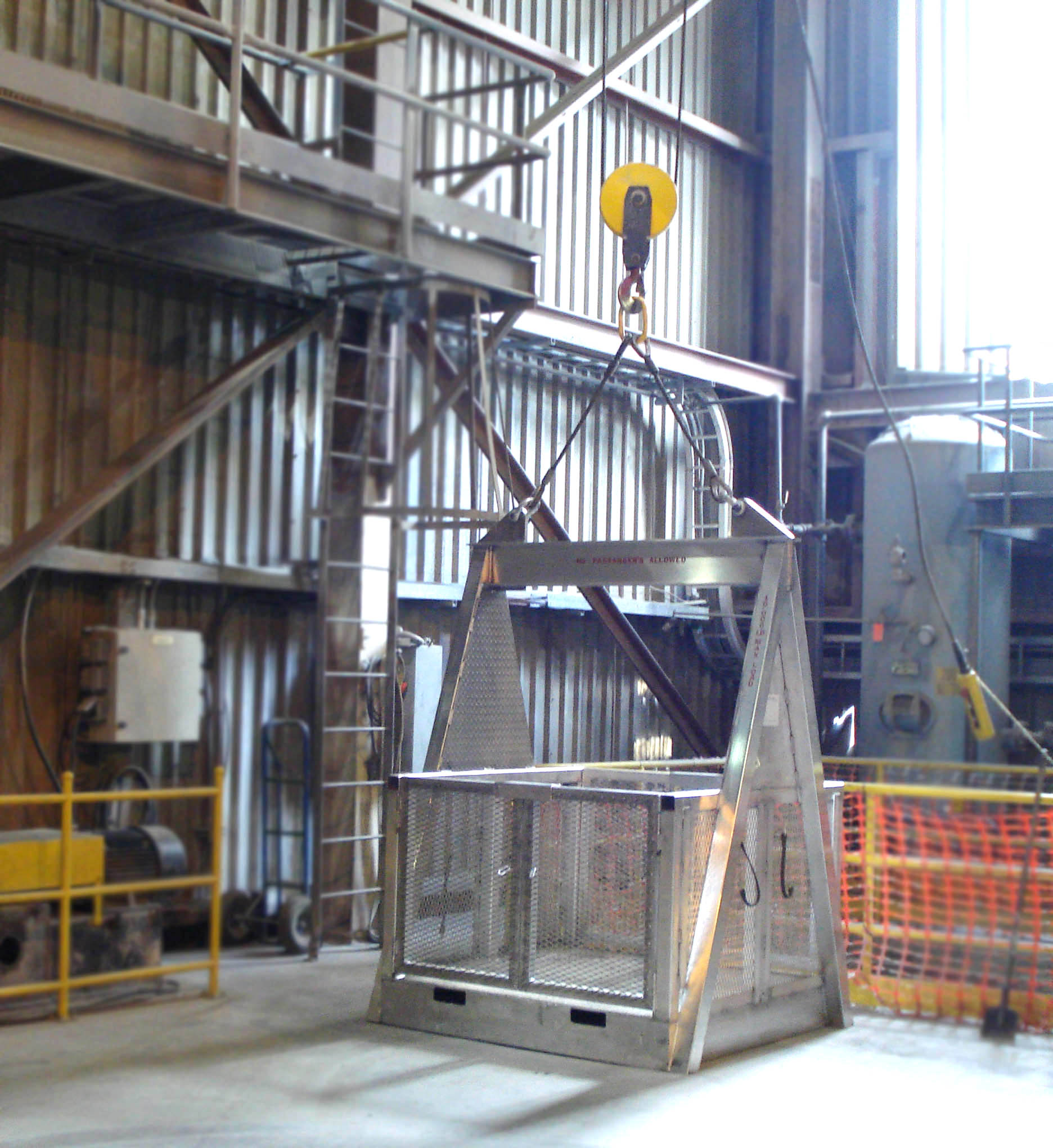 industrial transfer basket