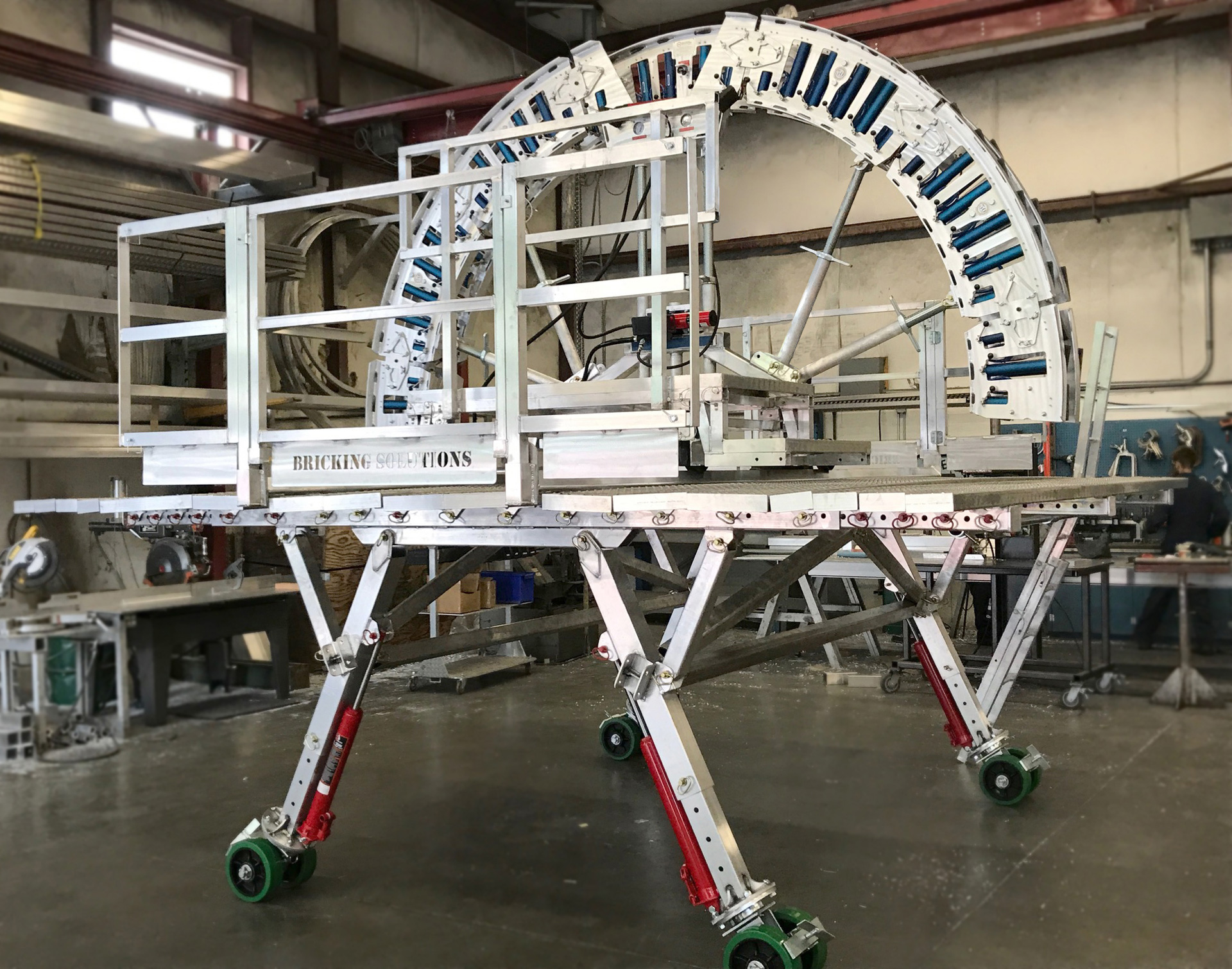 Aluminum bricking machine Aluminum bricking machine