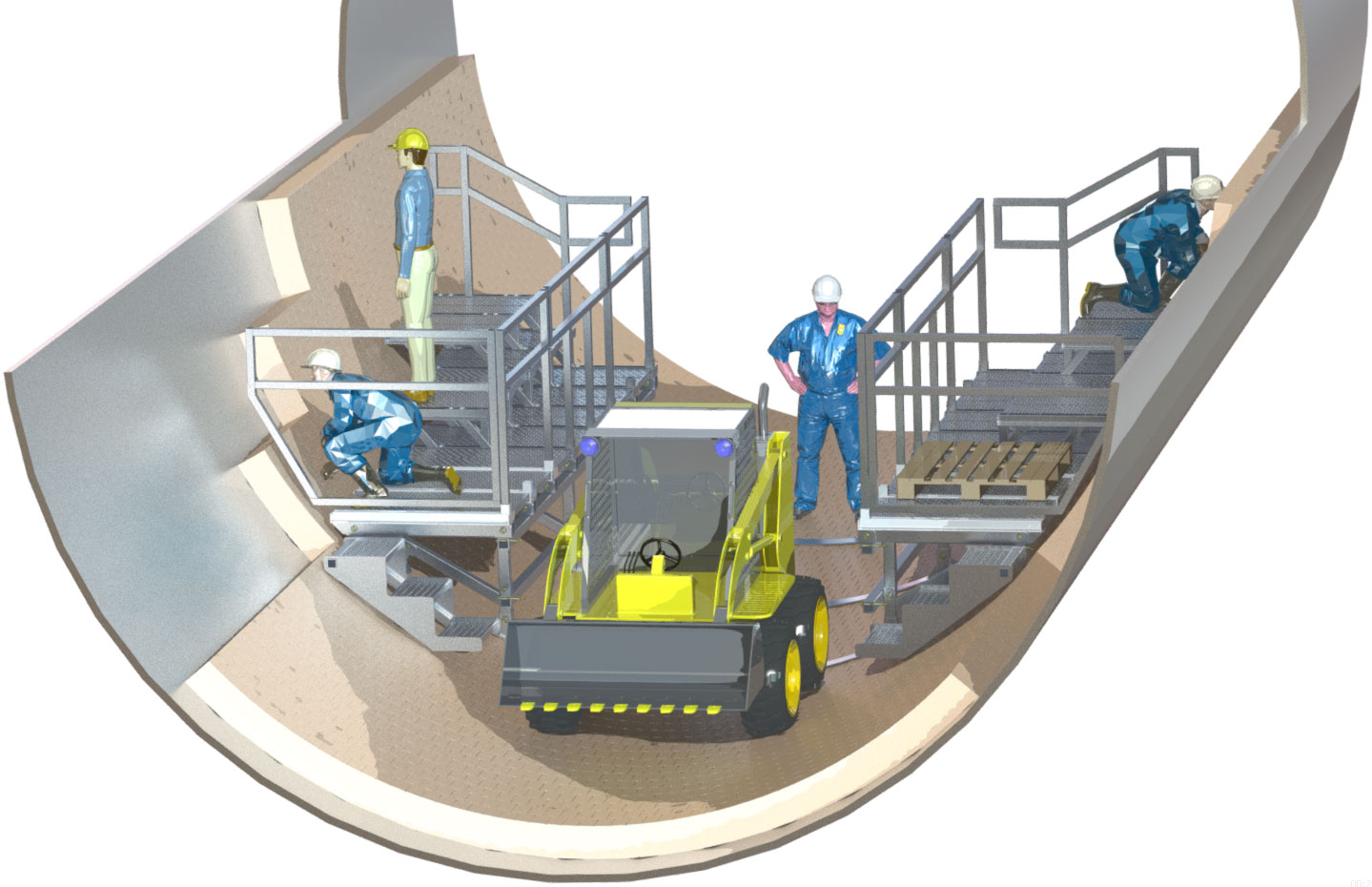 Bricking Solutions Split Bedding Cart Bricking Solutions Split Bedding Cart