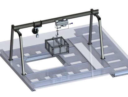 Gantry Crane Rendering